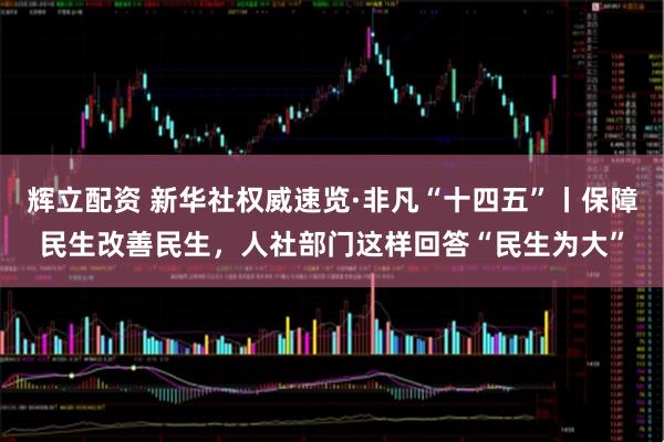 辉立配资 新华社权威速览·非凡“十四五”丨保障民生改善民生，人社部门这样回答“民生为大”